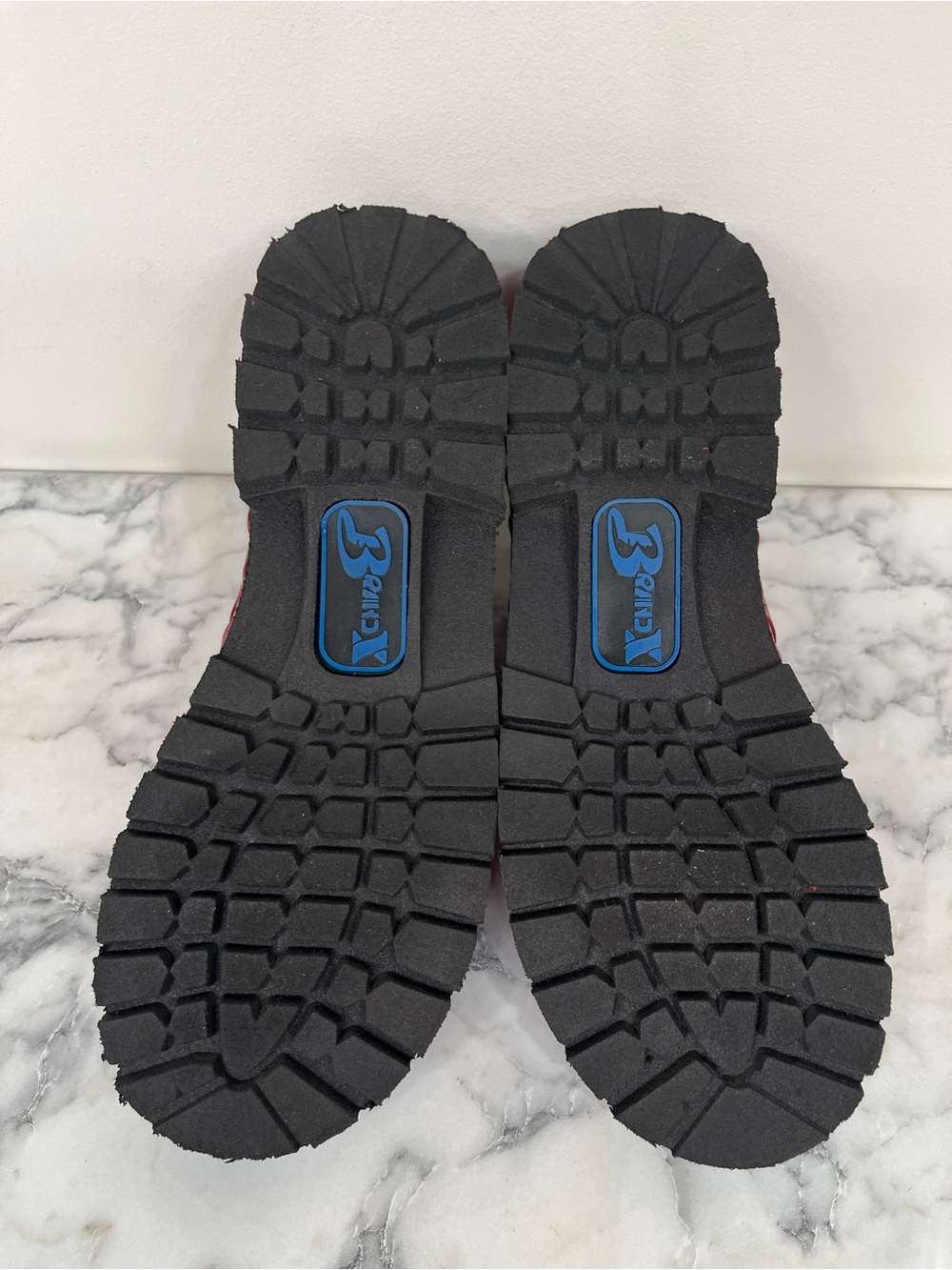Brand X red leather huaraches sandals made in Mexico open toe woman’s size 8 - Picture 10 of 11
